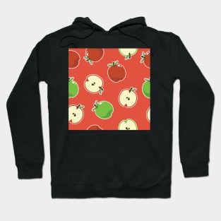 Red and Green Apples Hoodie